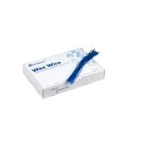 Восковые зуботехнические стержни, диаметр 4,0 мм, средне-твёрдый, цвет синий, в упаковках по 95 гр.