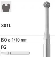 Боры стоматологические алмазные FGL 801/013, зел., 6шт. ISO код 315001534013.