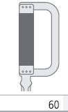 Штрипс осцилирующий односторонний Ortho-Strip  OS60, левый