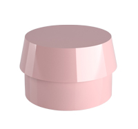 OT CAP Матрицы нормо 2.5мм мягкой ретенции, розовые, 6шт