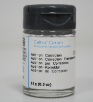 Массы керамические Celtra Ceram эмалевые - масса керамическая Celtra Ceram Add-on Correction, цвет C1, Light, 15г.