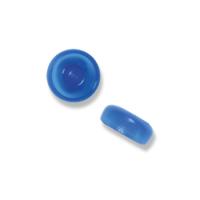Пластиковый колпачок LOCATOR Replacement Male Blue, голубой, очень мягкой ретенции.