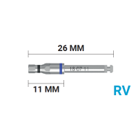 Имплантовод для наконечника VEGA RV короткий, синий