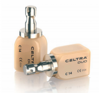 Материал стеклокерамический CELTRA DUO в блоках низкой прозрачности (LT), оттенок A3. Упаковка 4шт. C14