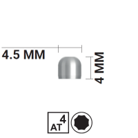 Защитный колпачок для мультиюнита VEGA NV/RV PERMANENT H4 мм