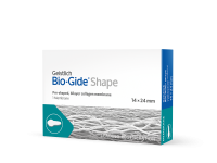 Bio-Gide Shape 14х24 мм резорбируемая двухслойная барьерная мембрана особой формы