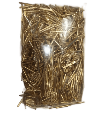 Штифты для изготовления моделей DOWEL-PIN, латунь, размер М (средние, 22 мм. ), в упаковках по 1000 шт.