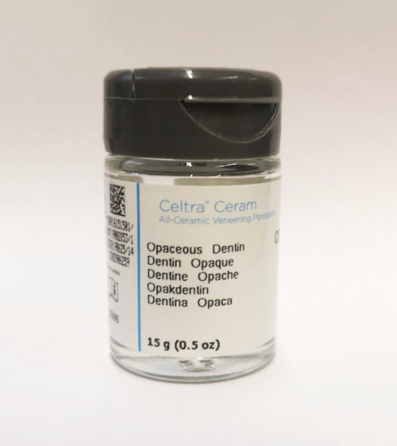 Массы керамические Celtra Ceram дентинные - опак-дентин Celtra Ceram Opaceous Dentin, цвет OD5, 15г.