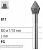 Боры стоматологические алмазные FG 811/029, зел., 6шт. ISO код 314038534029