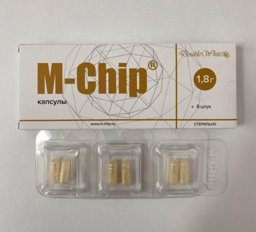 M-Chip наноматрица для лечения заболеваний пародонта. Капсулы, 6 шт.