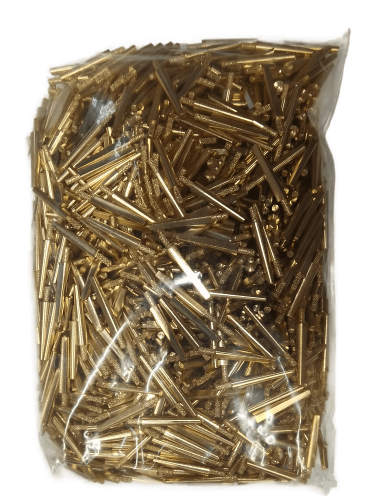 Штифты для изготовления моделей DOWEL-PIN, латунь, размер L (большие, 25 мм.), в упаковках по 1000 шт.