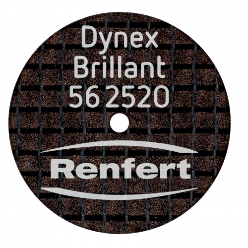 Диски отрезные армированные стекловолокном Dynex Brilliant, 0,25х20мм, компл. 10шт
